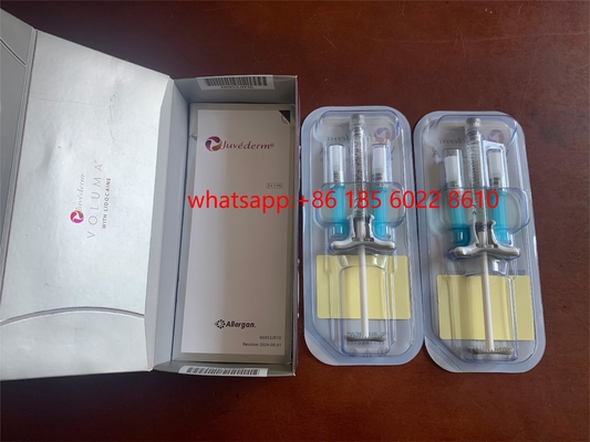 Reine ha injizierbare Gesichtsbehandlung Juvederm Voluma, die Hautfüller 2pcsx1ml umreißt