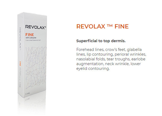 1,1 ml Revolax mit Lido-GELDSTRAFE TIEFEM SUB-Q injizierbarem Hautfüller-Cer markierten