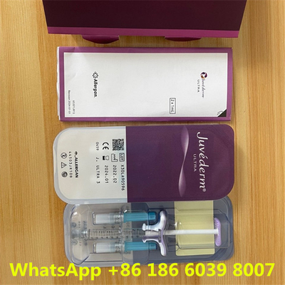 Juvderm 4 Lippenbacken-Nasolabialfalte-Einspritzungen Füller Hyaluron-Hydrat Voluma 1ml