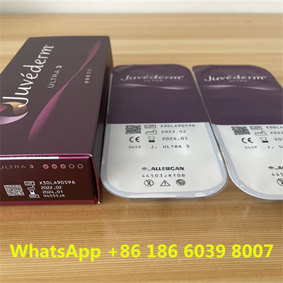 Medizinisches Natrium-Hyaluronate-Gel Juvederm ultra 3 und 4 für Falten