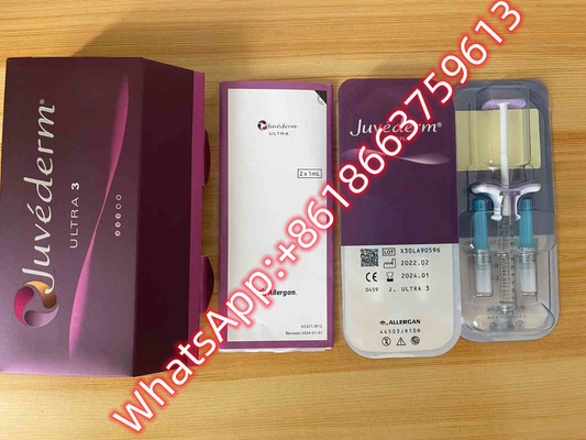 Injizierbarer verbundener Cer-Hyaluronsäure-Hautquerfüller Juvederm ultra 3 Lippen