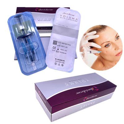 Gesichtskreuz Voluma Juvederm verband ha-Füller für Backen-Antifalten