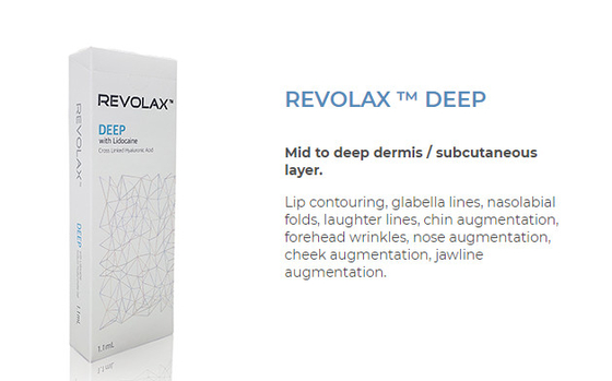 Revolax-Hyaluronsäure-Hautfüller knittert Lippenvermehrung