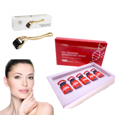 Serum Polydeoxyribonucleotide Skinbooster PDRN mit Derma-Rolle