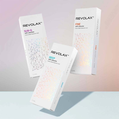 Hyaluronsäure-Hautfüller-Geldstrafe tiefes Subq Revolax 1.1ml für das Glatt machen und das Füllen