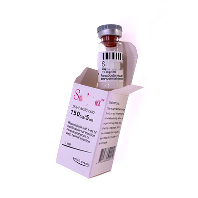 150 mg/5 ml PLLA Injektionsmittel Poly L Milchsäure für das Gesicht Kollagen 3D PLLA