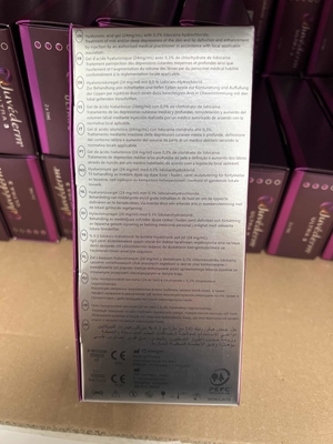 2024 Hot Sale Juvederm Lippen Verstärken Injektionsfiller Ha Dermal Filler für tiefe Gesichtslinien und Falten