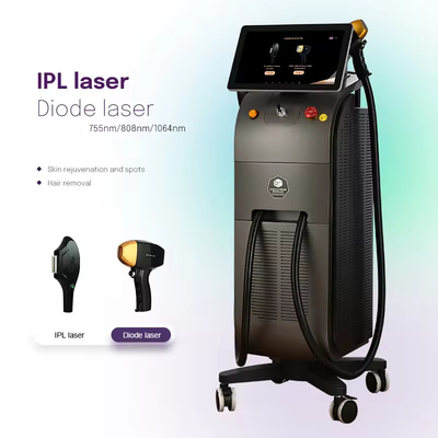 2024 Neueste 4K Drei-Wellen-Dioden-Laser-Haarentfernung 755nm 808nm 1064nm Eis Titan Preis