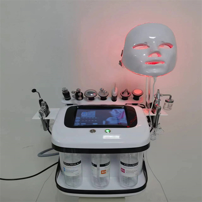 11 in 1 Multifunktionales Hydra Dermabrasion Gesichtsmaschine Schwarze Perle Gesichtsreinigung Hautpflege Gerät