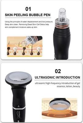 Schwarze Perle Haut-Augenbehandlung Wasserstoff-Sauerstoff-Blasen Hautreinigung Feuchtigkeitsspender Schönheitsmaschine