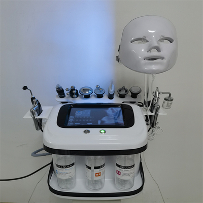 Neue Einführung Schwarze Perle 10 in 1 Hydra Peeling Maschine Mikrodermabrasion Maschine Gesichts Spa Mikrotouch Hydra Hautpflege