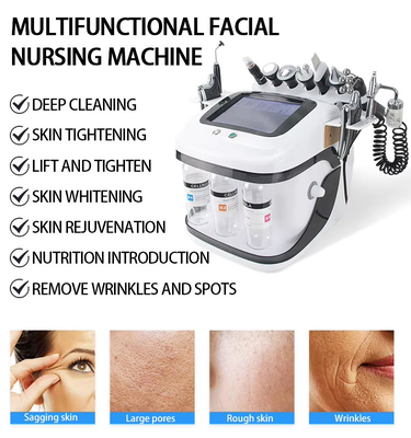 10 in 1 Hautpflege Hydra Dermabrasion Multifunktionswasser Gesichtsreinigung