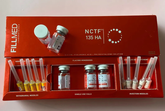Gefüllte Nctf 135ha Mesotherapie Injektierbarer Hautverstärker zur Altersumkehr Energizer Filorga Anti-Aging Entfernen Falten