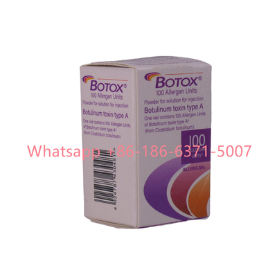 Kosmetik Allergan 100 IU auf Botulinumtoxin