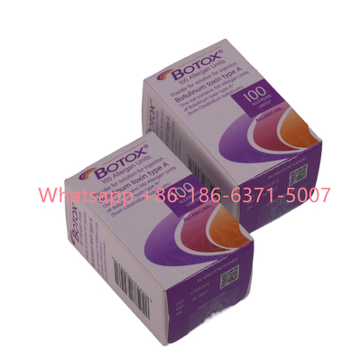 Kosmetik Allergan 100 IU auf Botulinumtoxin