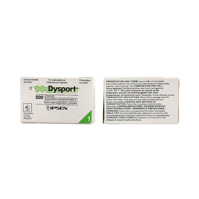 Dysport-Injektion für das Gesicht Dysport 500 Einheiten Toxin Botulinum