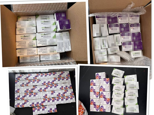 Botulinumtoxin Dysport Antiwrinkle Pulver Gefriertrocknetes Pulver für Glabellare Linien