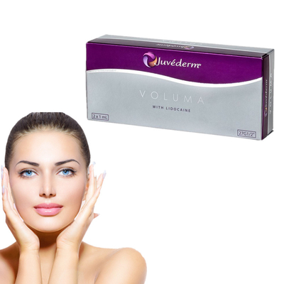 2 Spritzen*1ml Gesichtsfiller Hyaluronsäure-Injektion für Kiefer/Nase/Lippen/Wange und Kinn
