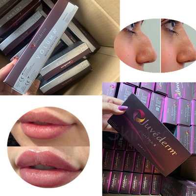 2 Spritzen*1ml Gesichtsfiller Hyaluronsäure-Injektion für Kiefer/Nase/Lippen/Wange und Kinn