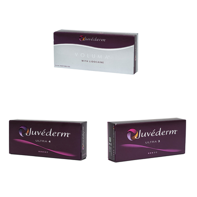2 Spritzen*1ml Gesichtsfiller Hyaluronsäure-Injektion für Kiefer/Nase/Lippen/Wange und Kinn