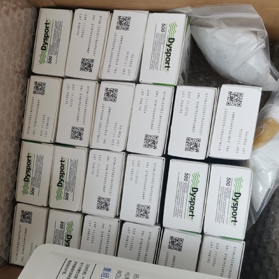 Bestellung Dysport 500 Einheiten Botulinumtoxin zur Entfernung von Gesichtsfalten