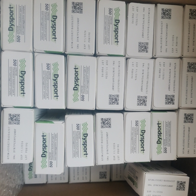 Bestellung Dysport 500 Einheiten Botulinumtoxin zur Entfernung von Gesichtsfalten