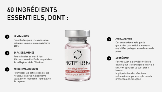 NCTF 135HA Mesotherapie Injektionsmittel für die Haut 3 ml