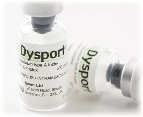 Dysport 500 Einheiten Botulinumtoxin zur Behandlung von Falten