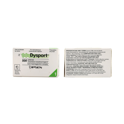 Dysport 100 Einheiten Typ A Pulver Botulinumtoxin für Spa-Dienstleistungen