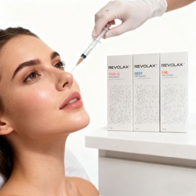 Revolax 1.1ml Deep Lip Filler Cross-Linked Gel Hyaluronsäure Injektion Lippen Dermal Filler