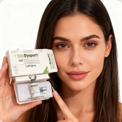 Botulinumtoxin 500U Dysport reduziert Gesichtsfalten und stellt die Glätte der Haut wieder her