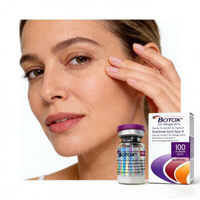 Botox Allergan Injektion Toxin 100u Medizinische Anti-Aging-Behandlung für dynamische Gesichtsfalten