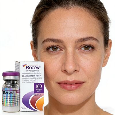 Toxin Allergan Injektionstoxin 100u Medizinische Qualität Anti-Aging Ziel Dynamische Gesichtsfalten