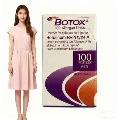 Botox Allergan Injektion Toxin 100u Medizinische Anti-Aging-Behandlung für dynamische Gesichtsfalten