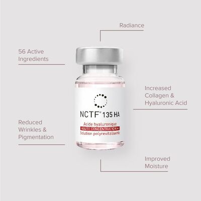 Reparatur beschädigter Zellen Mesotherapie Serum mit gefülltem Nctf 135 erhöht die Vitalität der Haut und fördert die Zellreparatur