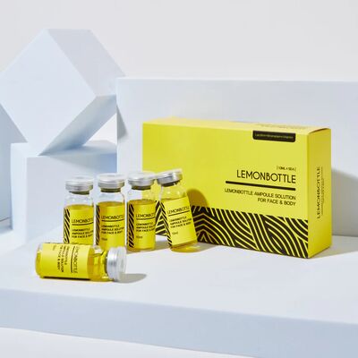 Natürliche Zitronenflasche Fettlösungslösung Lipolytische Lösung