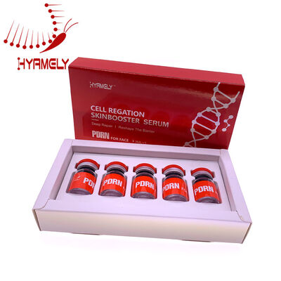 Weiße PDRN Seren 3 ml 5 Ampullen Box regenerative Hautpflege-Lösung zur Unterstützung der Kollagensynthese und Hautheilung