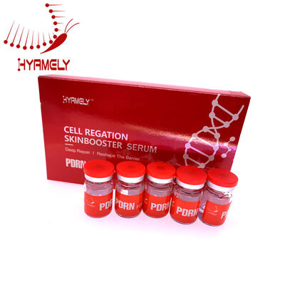 Weiße PDRN Seren 3 ml 5 Ampullen Box regenerative Hautpflege-Lösung zur Unterstützung der Kollagensynthese und Hautheilung