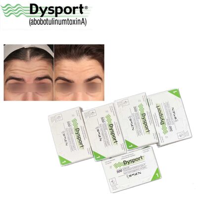 500u Dysport Gesichtsfaltenentfernung Gefriergetrocknetes Pulver Verarbeitung Kundenspezifische OEM Dysport