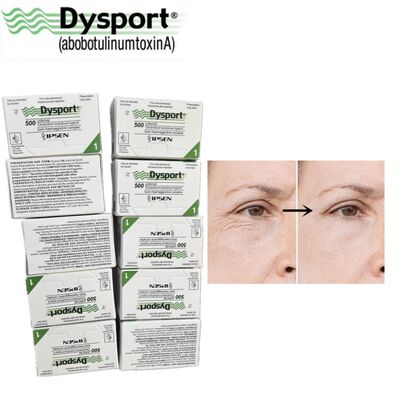 500u Dysport Gesichtsfaltenentfernung Gefriergetrocknetes Pulver Verarbeitung Kundenspezifische OEM Dysport