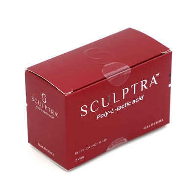 Red Sculptrure 2 Durchstechflaschen Advanced Collagen-Stimulating Injectable für die Volumenwiederherstellung des Gesichts und die langfristige Hautverjüngung