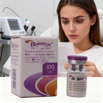 Abbvie Allergan Toxin 100 Einheiten Beste Botulinumtoxin Typ A für tiefe Falten