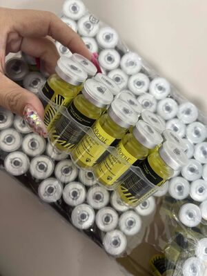 Zitronenflasche zum Abnehmen mit lipolytischer Lösung für Doppelkinn und Bauch