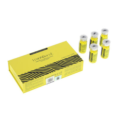 Lipolytische Lösung, Zitronenflasche, 10 ml, für flachen, brennenden Bauch