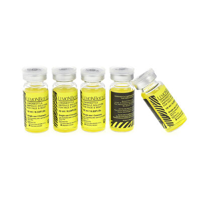 Lipolytische Lösung, Zitronenflasche, 10 ml, für flachen, brennenden Bauch