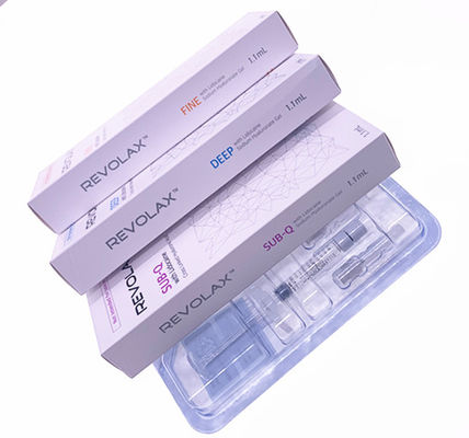 Hyaluronsäure-Lippeneinspritzungen 1.1ml tiefe Revolax