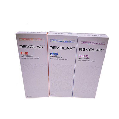 Hyaluronsäure-Lippeneinspritzungen 1.1ml tiefe Revolax
