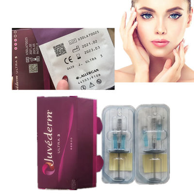 Spritzen 2x1Ml ultra 3 Hautfüller-Lippeneinspritzungen mit