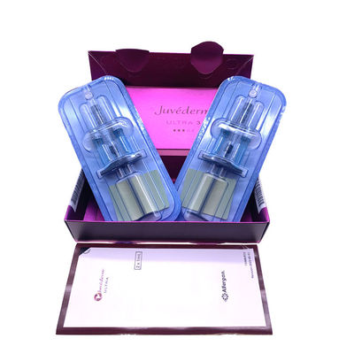 Russische Lippen Juvederm ultra 3 mit -Kreuz verbundenem Hautfüller