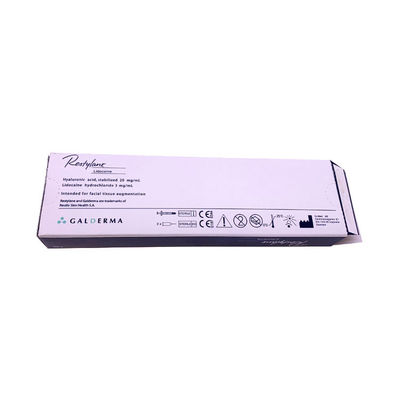 Injizierbares Gel  mit saurem Hautfüller  Hayluronic